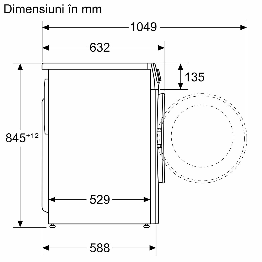 Masina de spalat rufe frontala BOSCH WGG144Z9BY, 9 kg, 1400rpm, Clasa A, alb