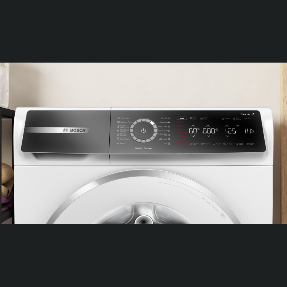 Mașina de spălat rufe Bosch WGB25690BY, cu încarcare frontală, 10 kg, 1600 rpm