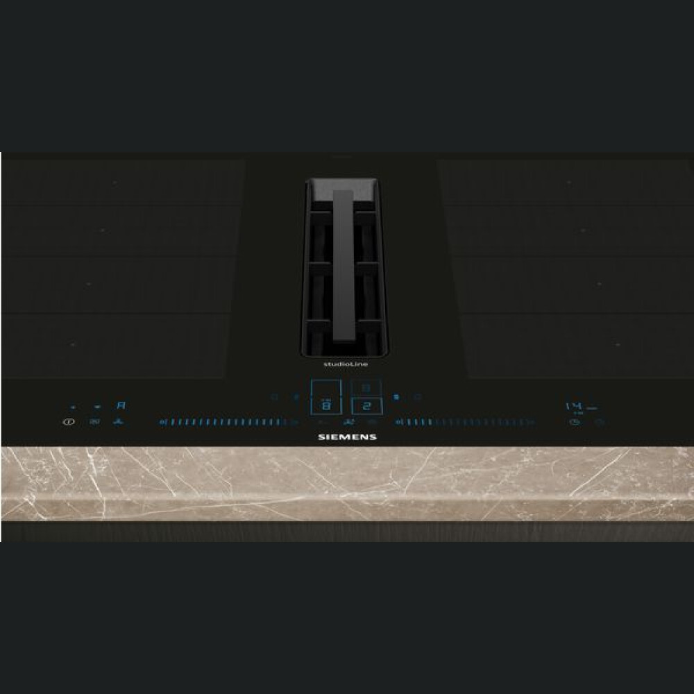 Plita cu inducție cu sistem de ventilație integrat Siemens EX807NX68E , 80 cm 