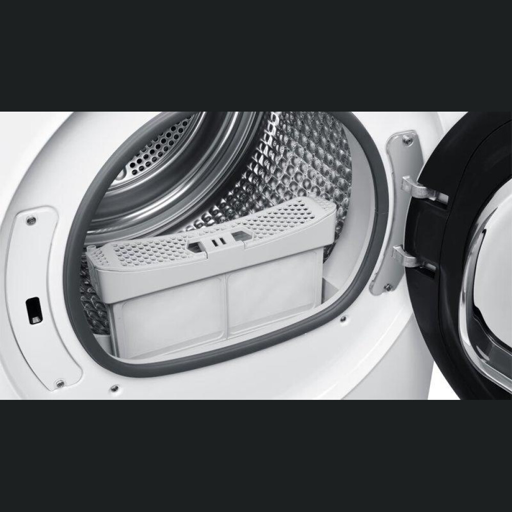 Uscator de rufe cu pompa de caldura Haier HD80-A3959R-S, 8 kg, Clasa A+++, Motor Inverter, Dry Sensor, WiFi, Antracit