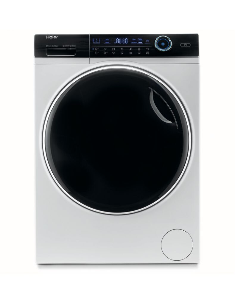 Masina de spalt rufe Haier HW90-B14979-S, I-Pro Seria 7 Neincorporabil, 9 Kg, 1400 RPM, Motor Direct Motion, Clasa A, Alb, 14 programe, L x A x I (cm) 60x55x85