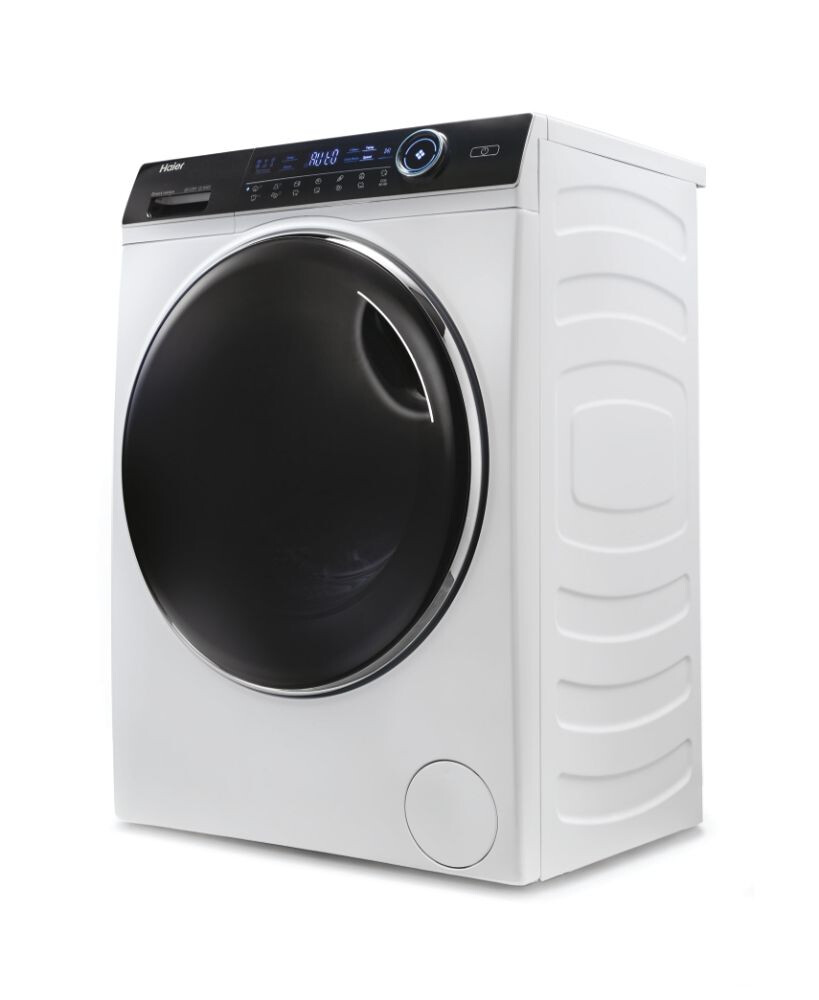 Masina de spalt rufe Haier HW90-B14979-S, I-Pro Seria 7 Neincorporabil, 9 Kg, 1400 RPM, Motor Direct Motion, Clasa A, Alb, 14 programe, L x A x I (cm) 60x55x85
