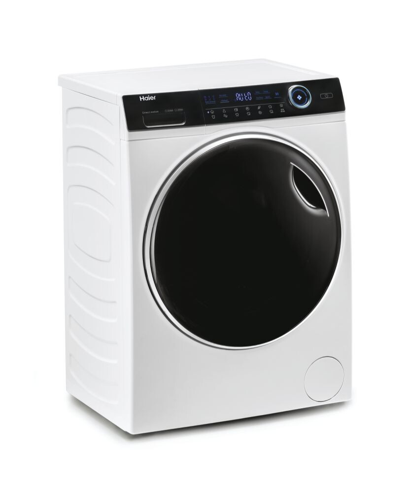 Masina de spalat rufe cu uscator Haier HWD100-B14979-S, I-Pro Seria 7 Independent, 10 / 6 Kg, 1400 RPM, Motor Direct Motion, Clasa de ciclu combinat D, Alb, L x A x I (cm) 60x62x85