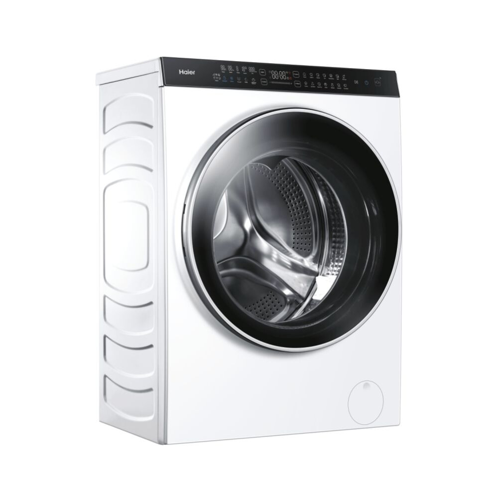 Masina de spalat rufe cu uscator Haier HWD100-BD1499U1N,Independent, 10 / 6 Kg, 1400 RPM, Motor Direct Motion, Clasa de ciclu combinat D, Alb, L x A x I (cm)70x55x99