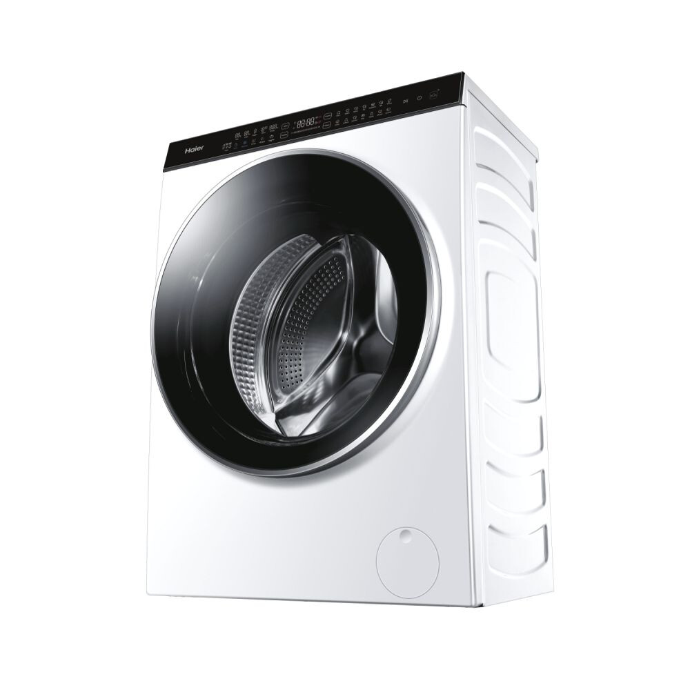 Masina de spalat rufe cu uscator Haier HWD100-BD1499U1N,Independent, 10 / 6 Kg, 1400 RPM, Motor Direct Motion, Clasa de ciclu combinat D, Alb, L x A x I (cm)70x55x99