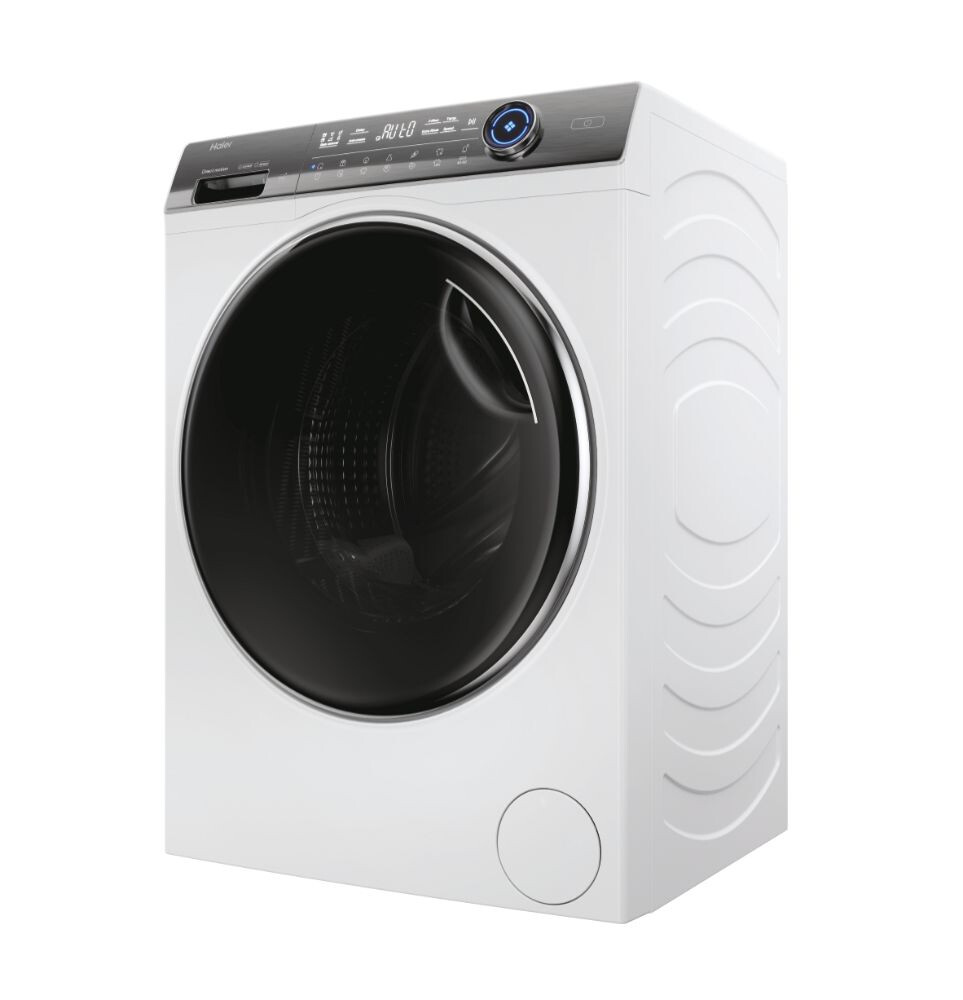 Masina de spalat rufe Haier HW90G-B14979TU1S, I-Pro Series 7 Plus Neincorporabil, 9 Kg, 1400 RPM, Motor Direct Motion, Clasa B, Alb, 14 programe, L x A x I (cm) 60x52x85