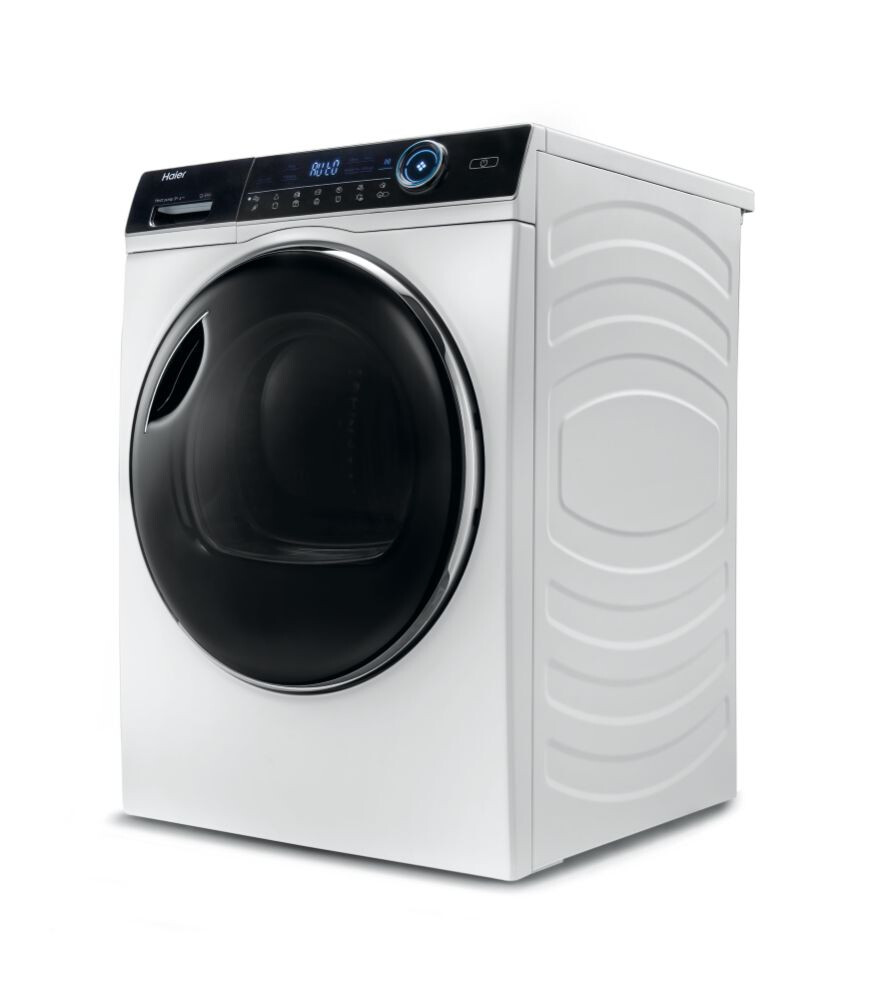 Uscator de rufe Haier HD90-A3979-S, I-Pro Seria 7 Independent, 9 Kg, Heat Pump Inverter, Clasa A+++, Alb