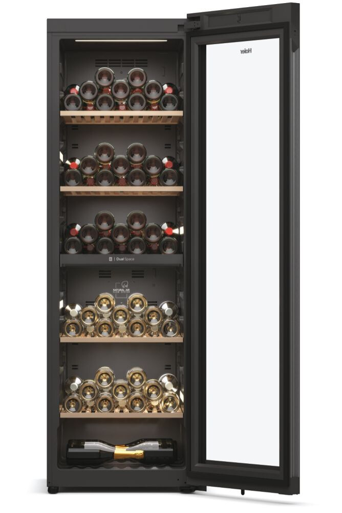 Racitoare de vinuri Wine Bank 60 Seria 7, Freestanding, 2 zone, 236 sticle, Iluminare LED, Clasa G, L x A x I (mm) 597x714x1900