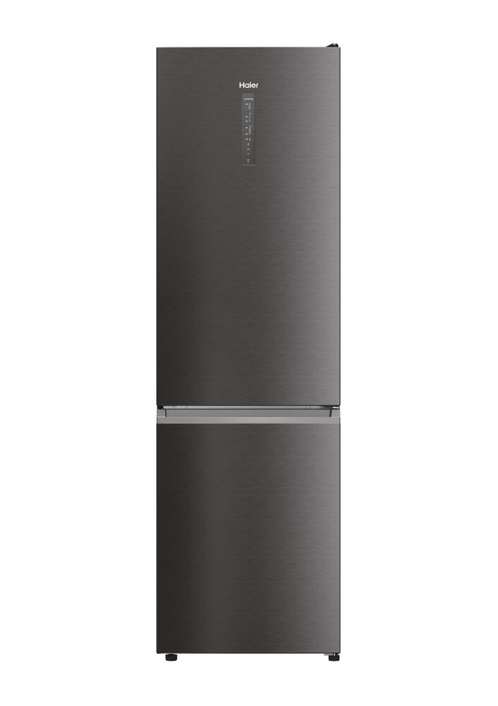 Combina frigorifica Haier HDW3620DNPD , 2D 60 Seria 3 Freestanding, 2 usi, No Frost, Iluminare LED, Clasa D, Argintiu, L x A x I (mm) 595x658x2000