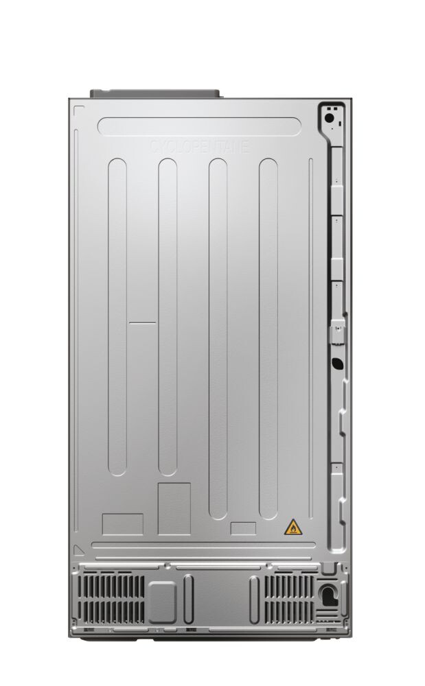 Multidoor Freestanding Haier HCR7918EIMB, 4 usi, No Frost, Iluminare LED, Clasa E, Brushed black, L x A x I (mm) 908x750x1775