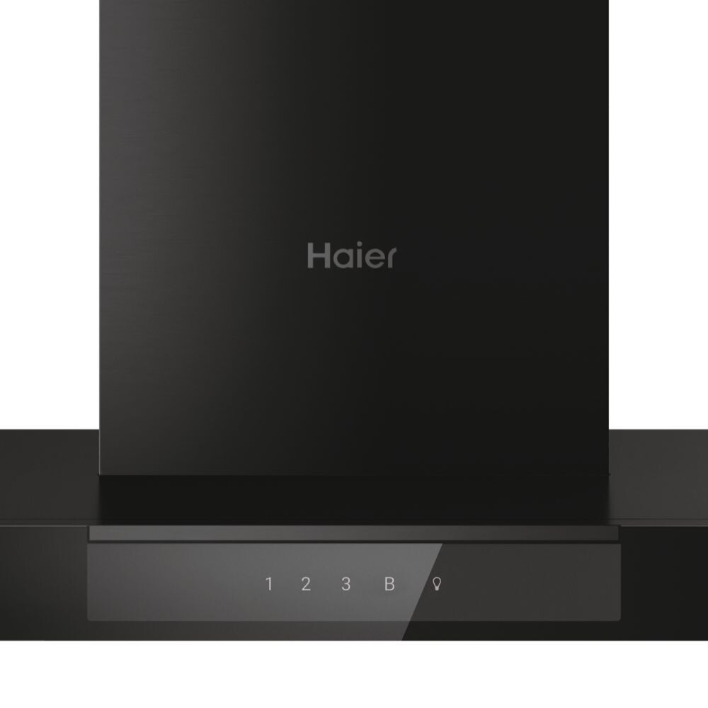 Hota de perete Haier HATS6DCS56B, Touch control, Series 4,  Clasă A+, Negru