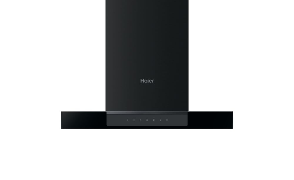 Hota de perete Haier HATS6DS46BWIFI, Touch control, 5 viteze, Clasă A+, Negru, L x A x I (mm) 600x504x1027