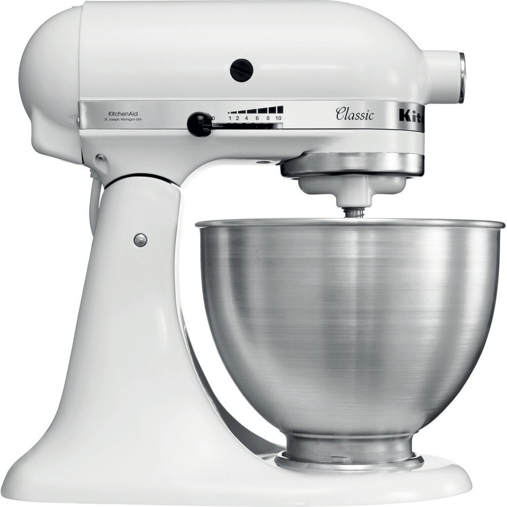 Mixer clasic  4.3 l KitchenAid , 5K45SSEWH, White