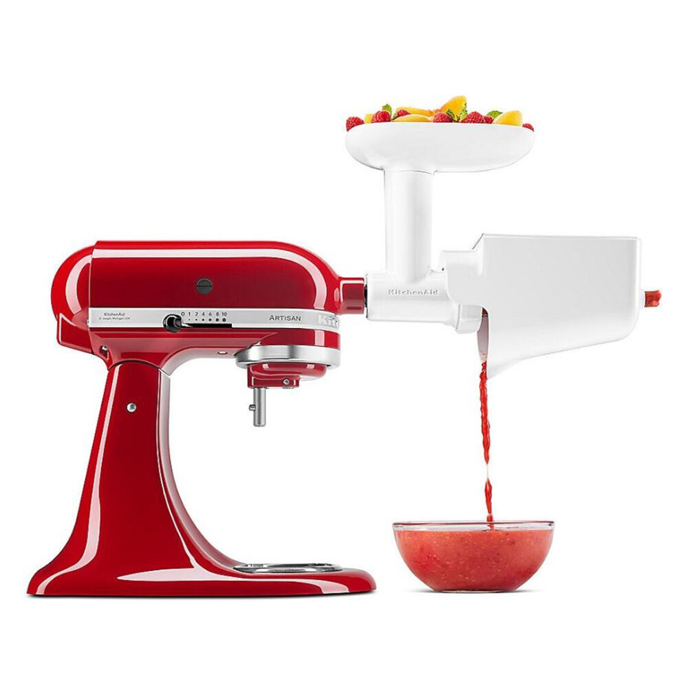 Set accesoriu pentru tocat carne + accesoriu pasat si piureuri KitchenAid, 5KSMFVSFGA