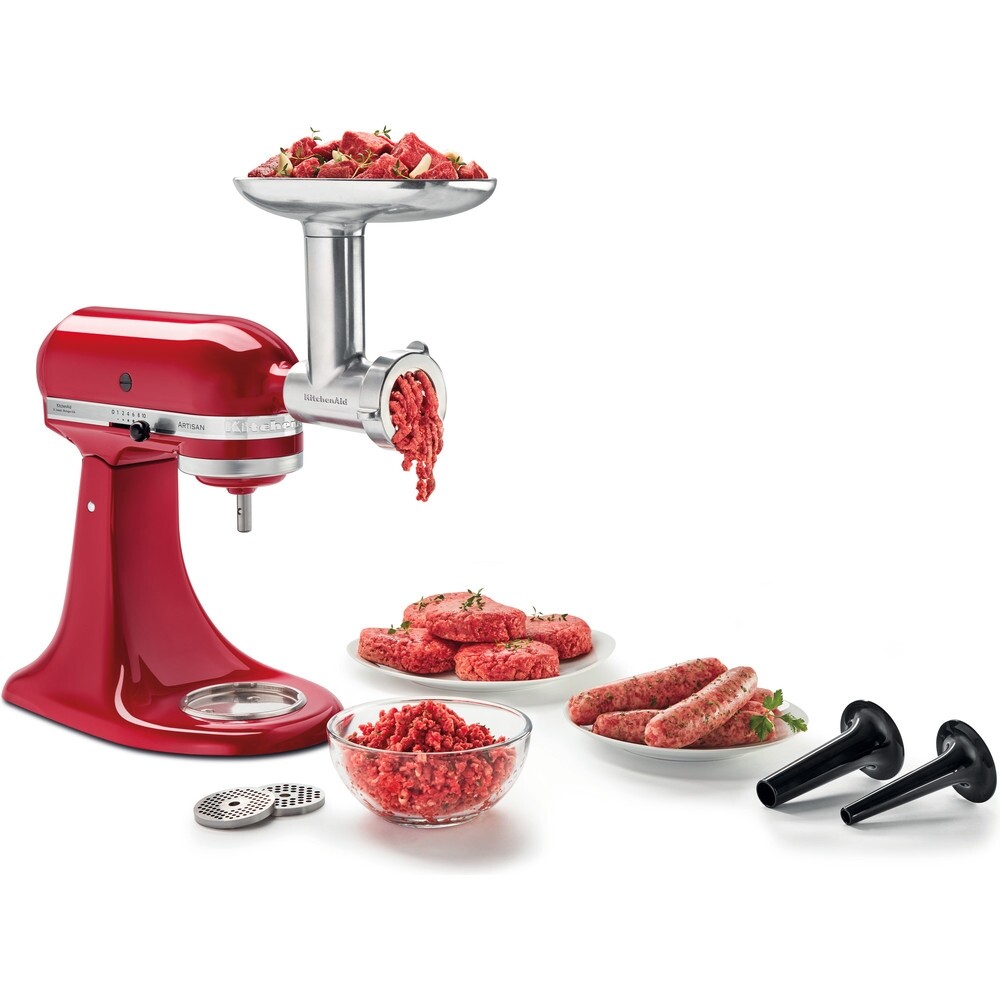 Accesoriu pentru tocat si facut carnati KitchenAid, 5KSMMGA