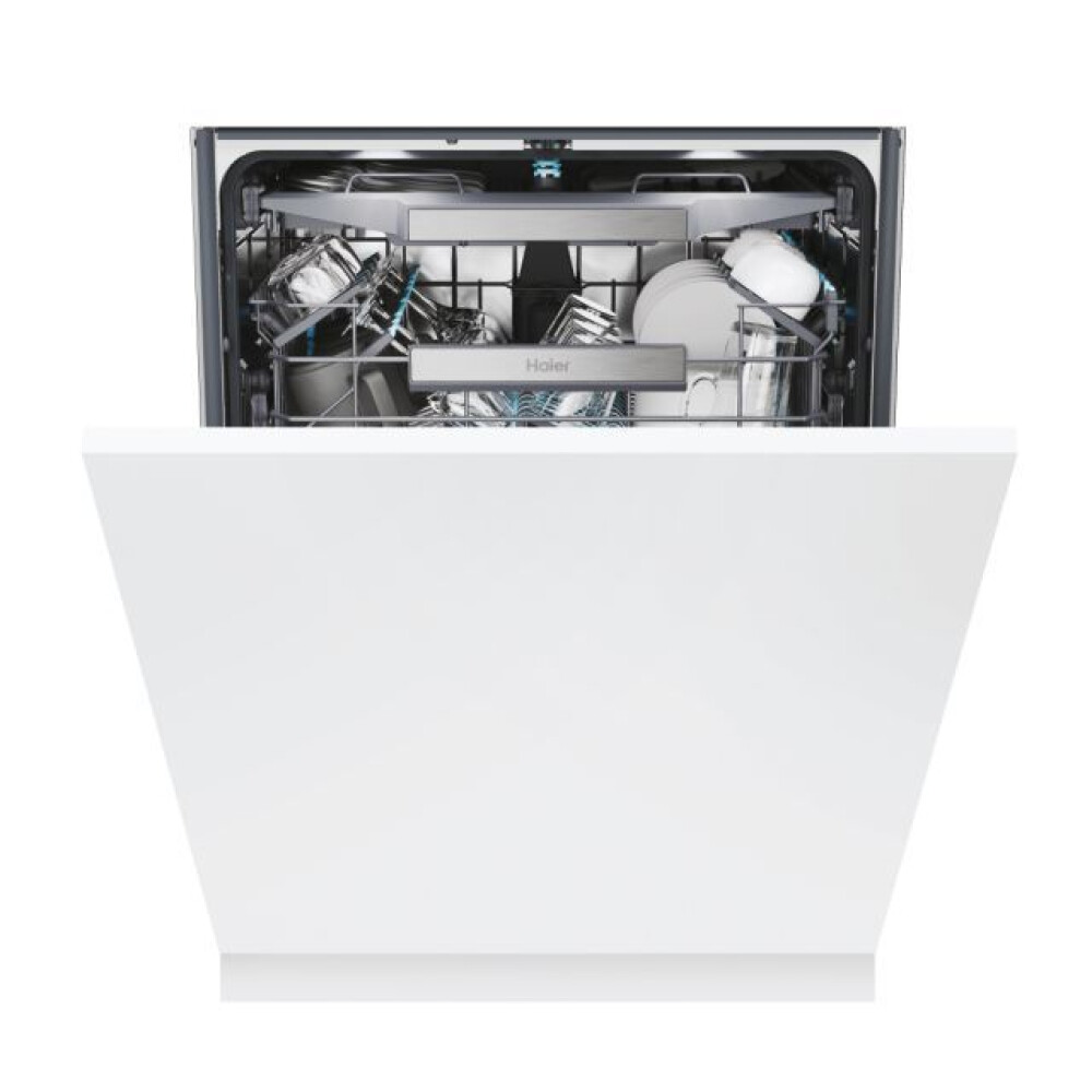 Masina de spalat vase complet incorporabila Haier XS 4A4M4PB, I-Pro Shine Series 6, 14 seturi, clasa A