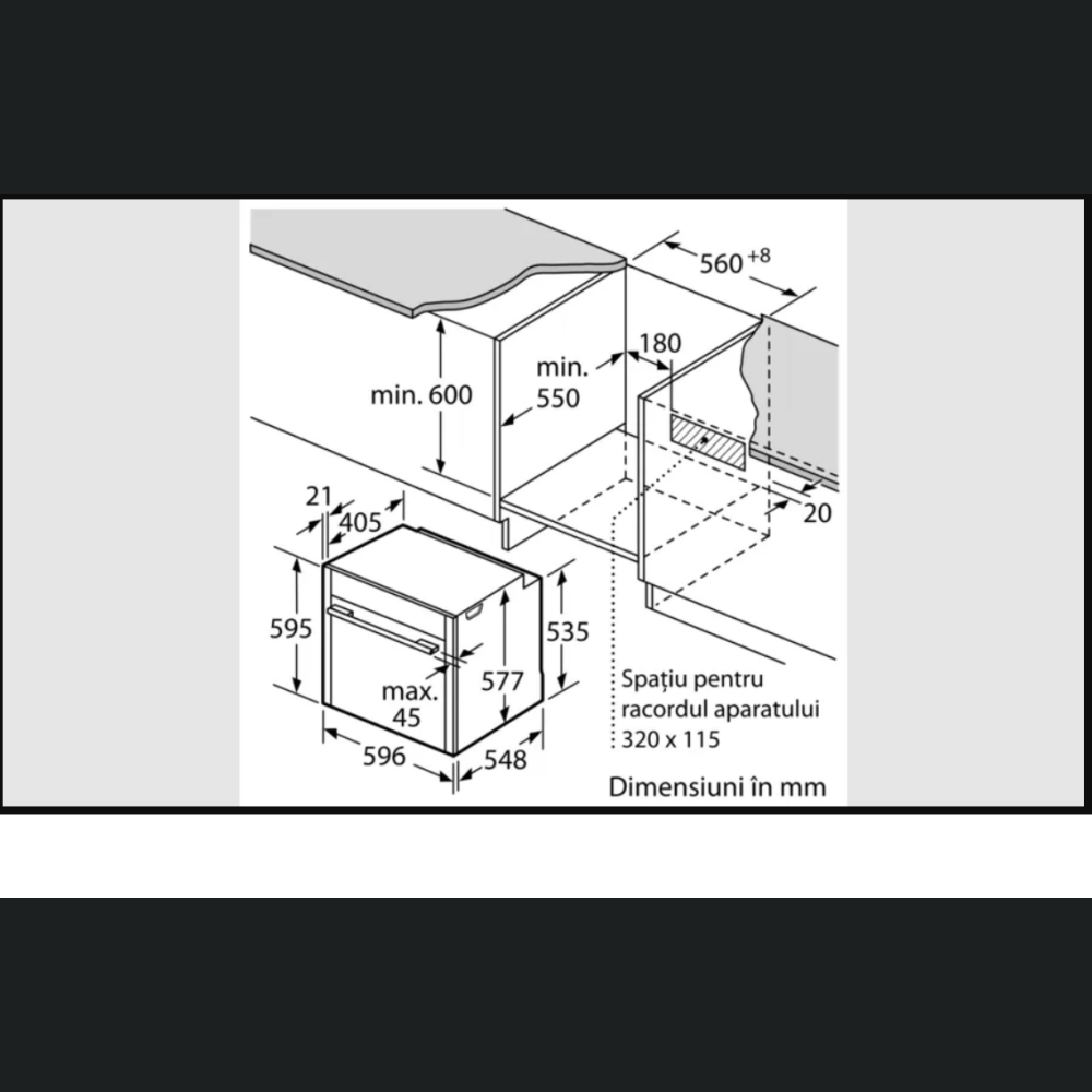 Cuptor multifuncțional, încorporabil Neff B54CR31N0, Afisat TFT touchcontrol, sistem deschidere Slide & Hide, Soft Open