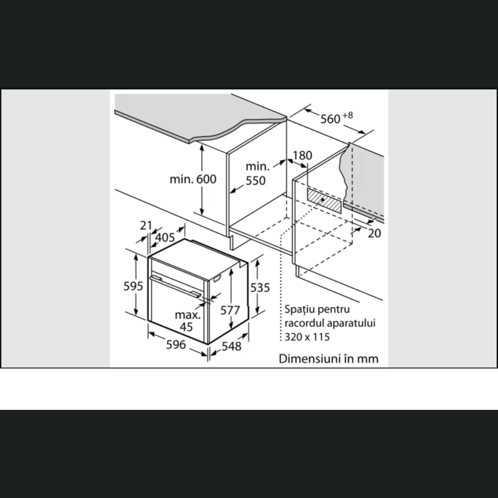 Cuptor multifuncțional, încorporabil Neff B64CS31N0, Afișaj TFT 4,1" Full Touch, sistem deschidere  SLIDE & SIDE, Ușă cu sistem SoftClose, Soft Open, Funcție Assistant prin control vocal