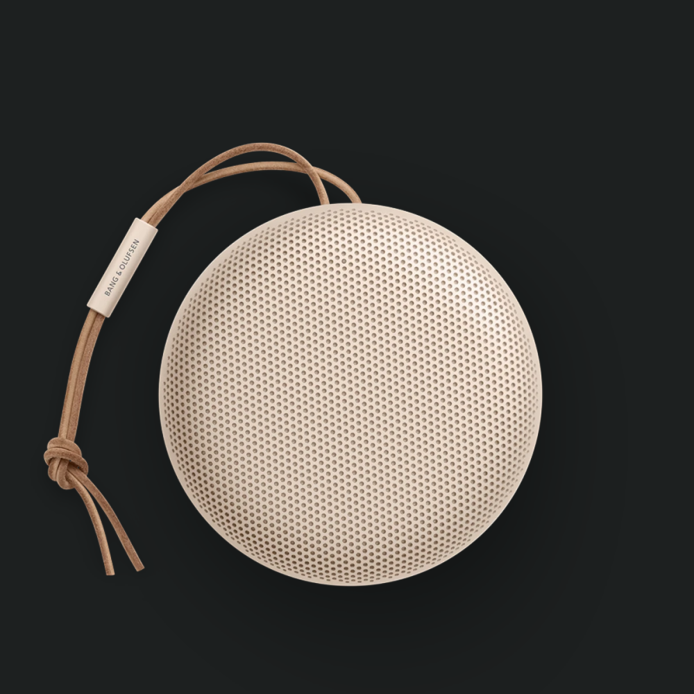 Boxa Bluetooth rezistenta la apa Bang & Olufsen Beosound A1 2nd Gen, Gold Tone