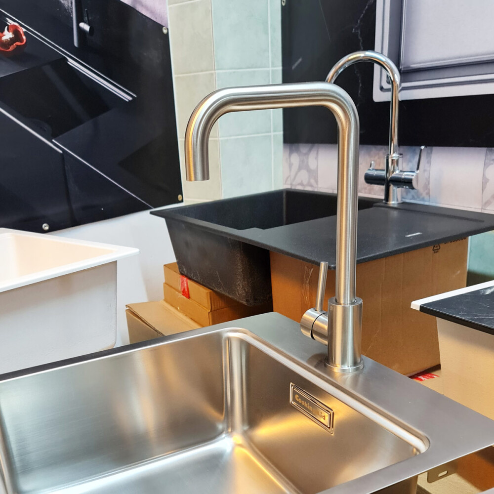 Baterie CookingAid NEPTUN Stainless Steel finisaj INOX periat BEST OFFER