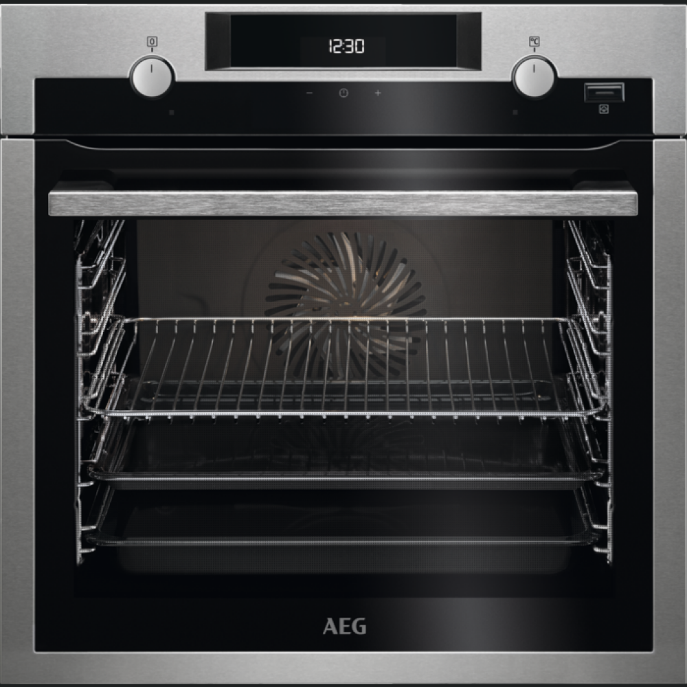 Cuptor electric PULSSTEAM AEG, BCE455350M, autocuratare catalitica, 71 l, A+