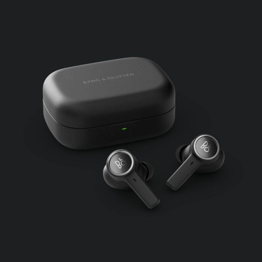 Casti wireless In-Ear Bang & Olufsen Beoplay EX, funcție Adaptive Noise Cancelling, Black Anthracite