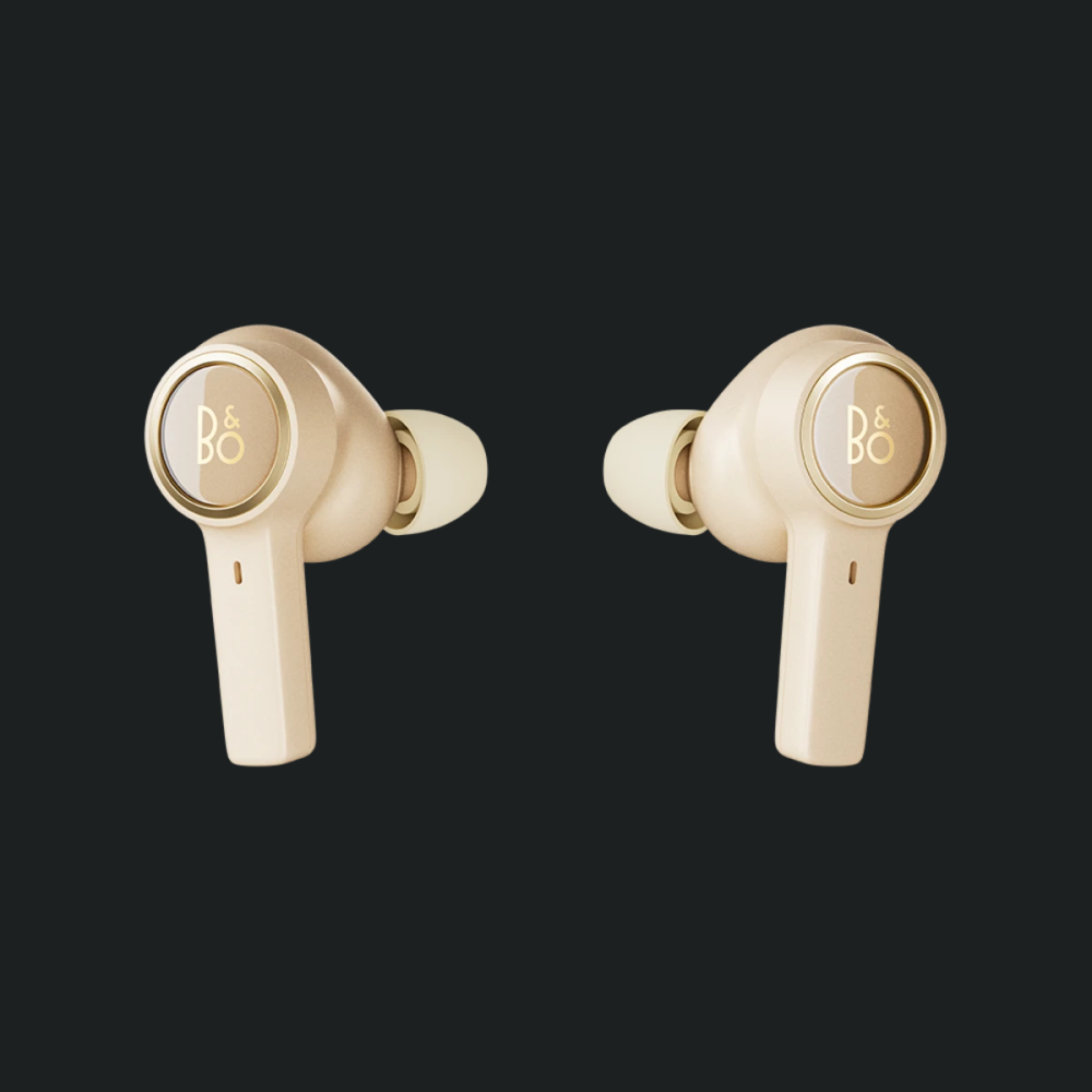 Casti wireless In-Ear Bang & Olufsen Beoplay EX, funcție Adaptive Noise Cancelling, Gold Tone
