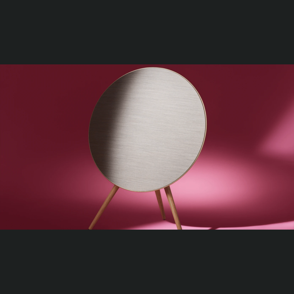 Boxa minimalista Bang & Olufsen Beoplay A9, Wi-Fi, Gold Tone