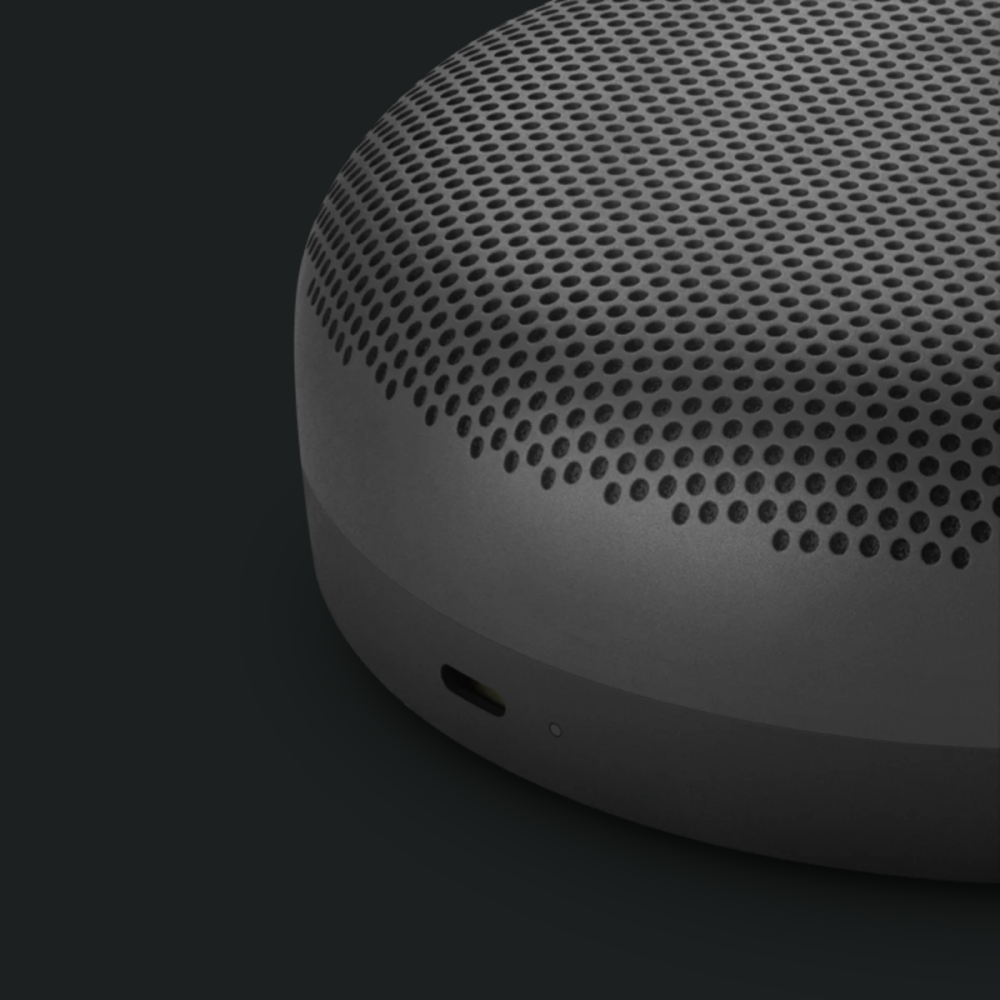 Boxa Bluetooth rezistenta la apa Bang & Olufsen Beosound A1 2nd Gen, Black Anthracite