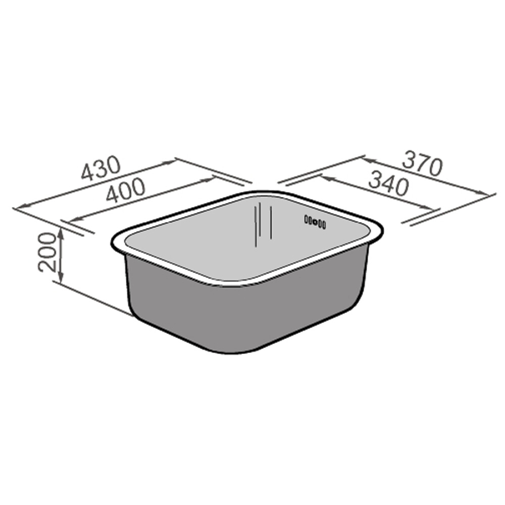 Chiuveta bucatarie inox CookingAid BRASILIA cu montaj pe blat sau sub blat + accesorii montaj