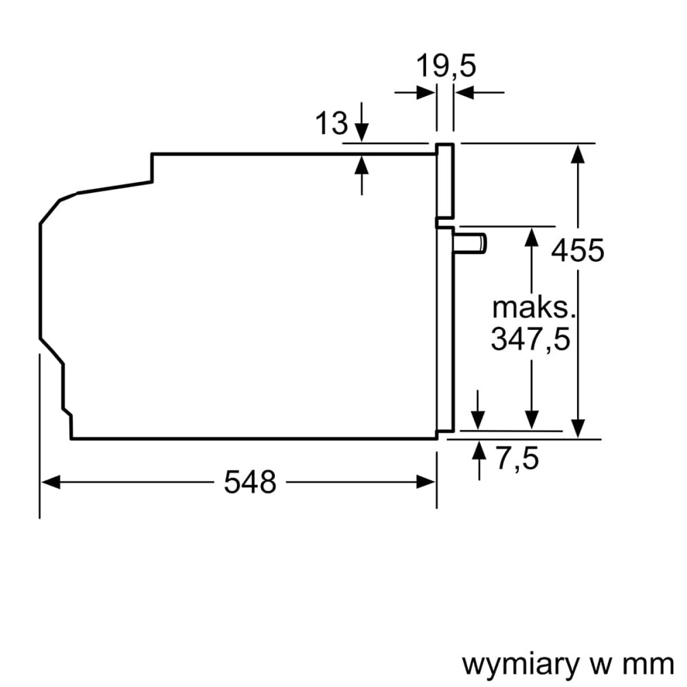 Cuptor compact multifuncțional cu opțiune de microunde, încorporabil CMG7361B1, 45 l
