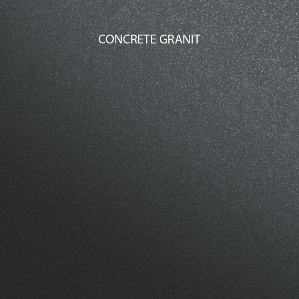 Chiuveta bucatarie granit CookingAid Cube ON5610 Gri Beton inchis / Ciment / Concrete quartz + accesorii montaj