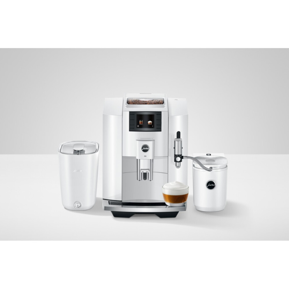 Espressor automat Jura E8 Professional Aroma - Piano White
