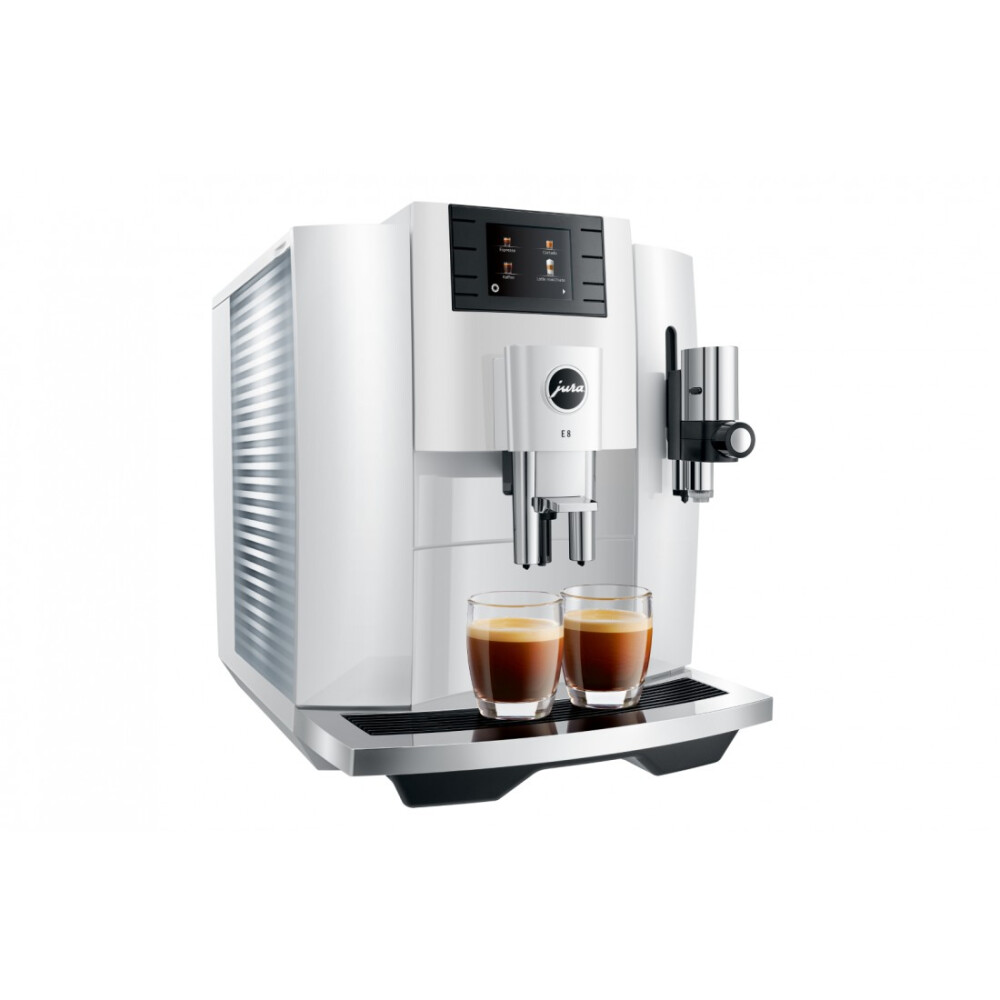 Espressor automat Jura E8 Professional Aroma - Piano White