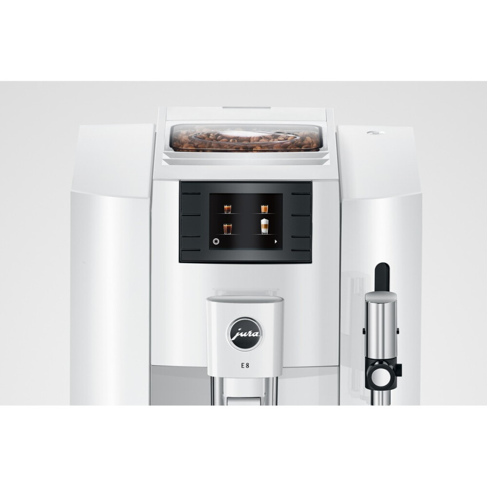 Espressor automat Jura E8 Professional Aroma - Piano White