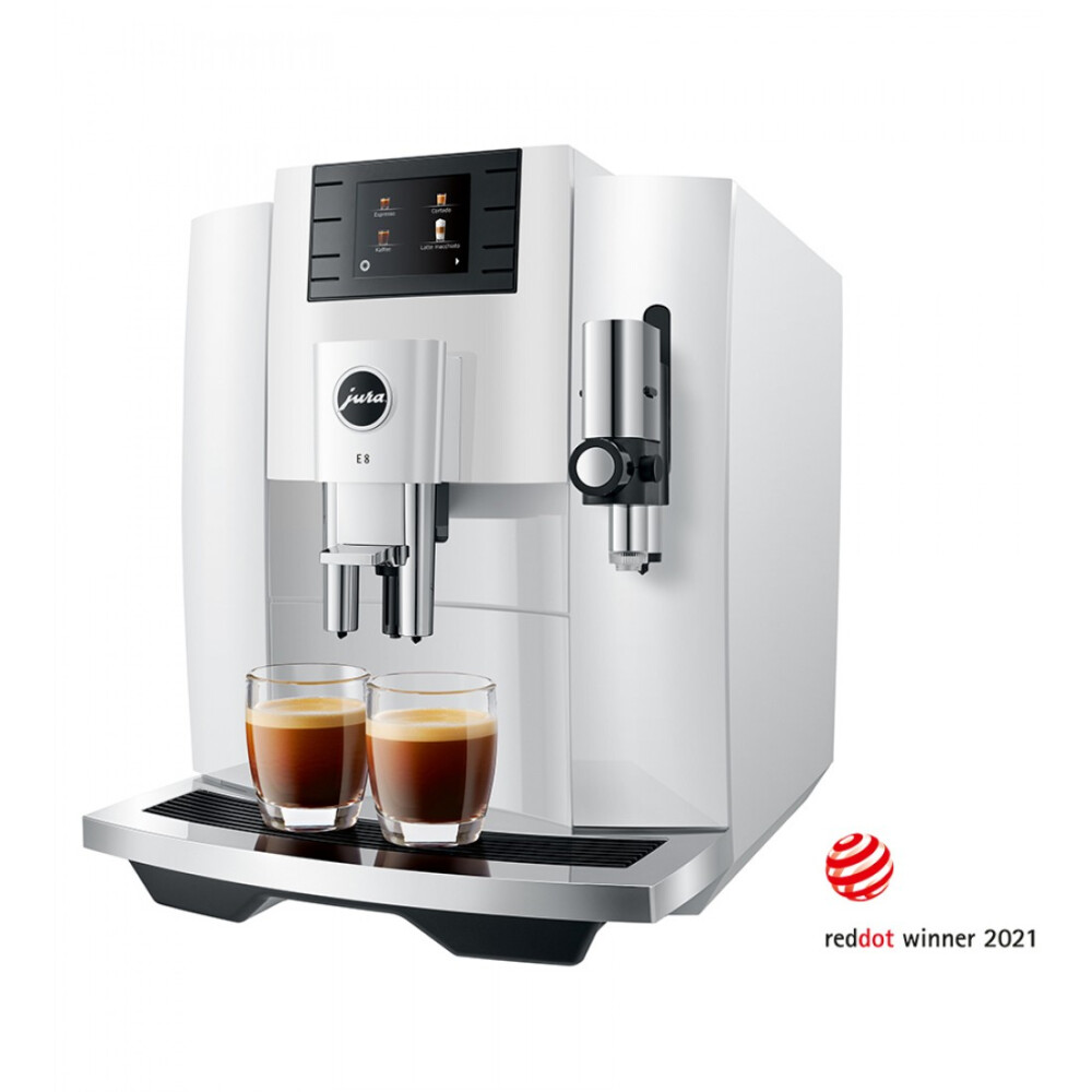 Espressor automat Jura E8 Professional Aroma - Piano White