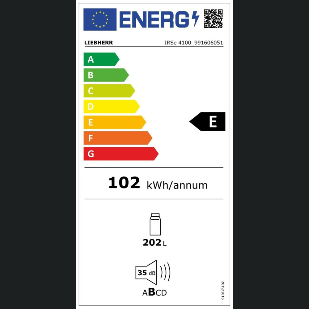Frigider cu o usa incorporabil Liebherr Premium IRSe 4100, 201 l, E
