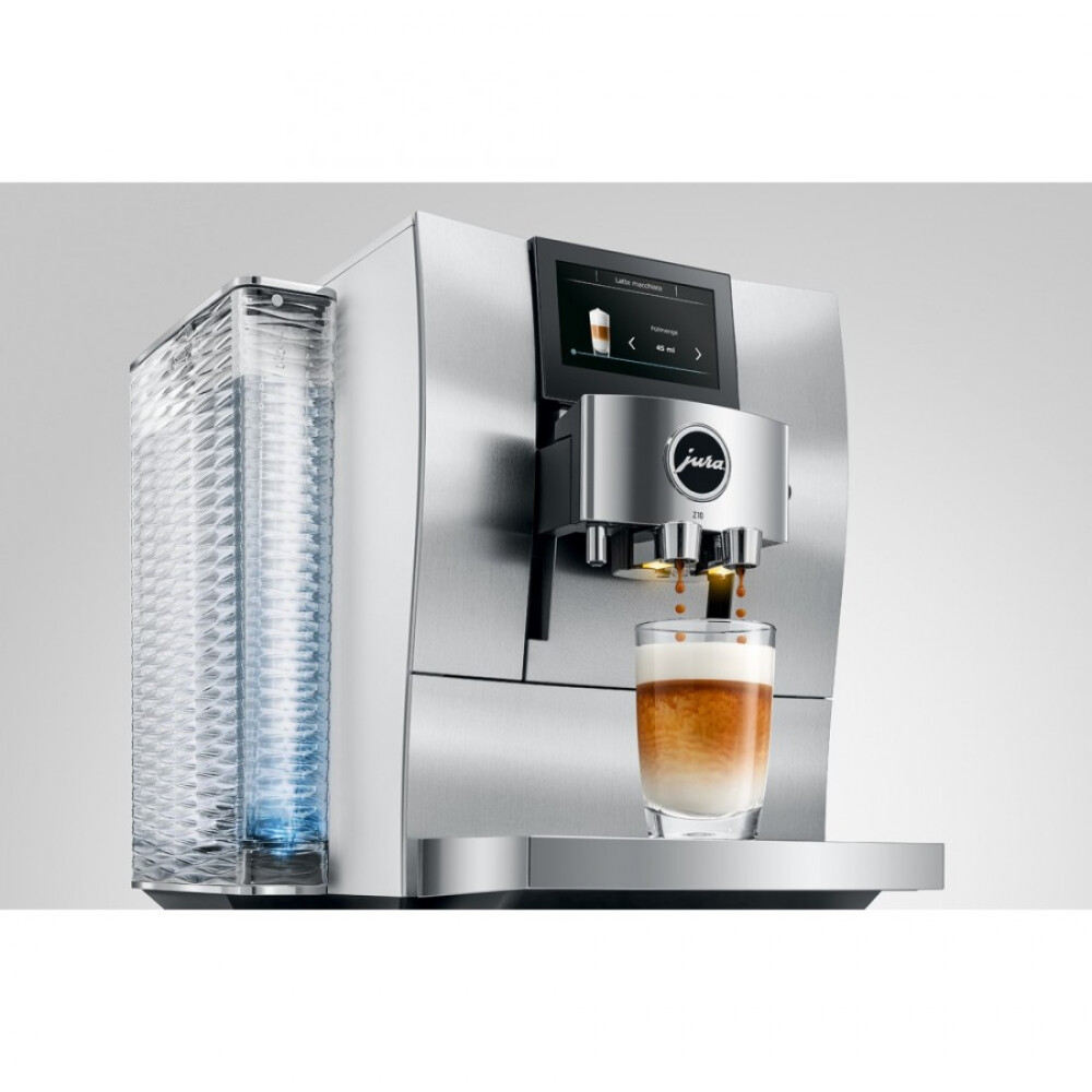 Espressor automat Jura Z10 Aluminium White, WiFi Connect, Alb