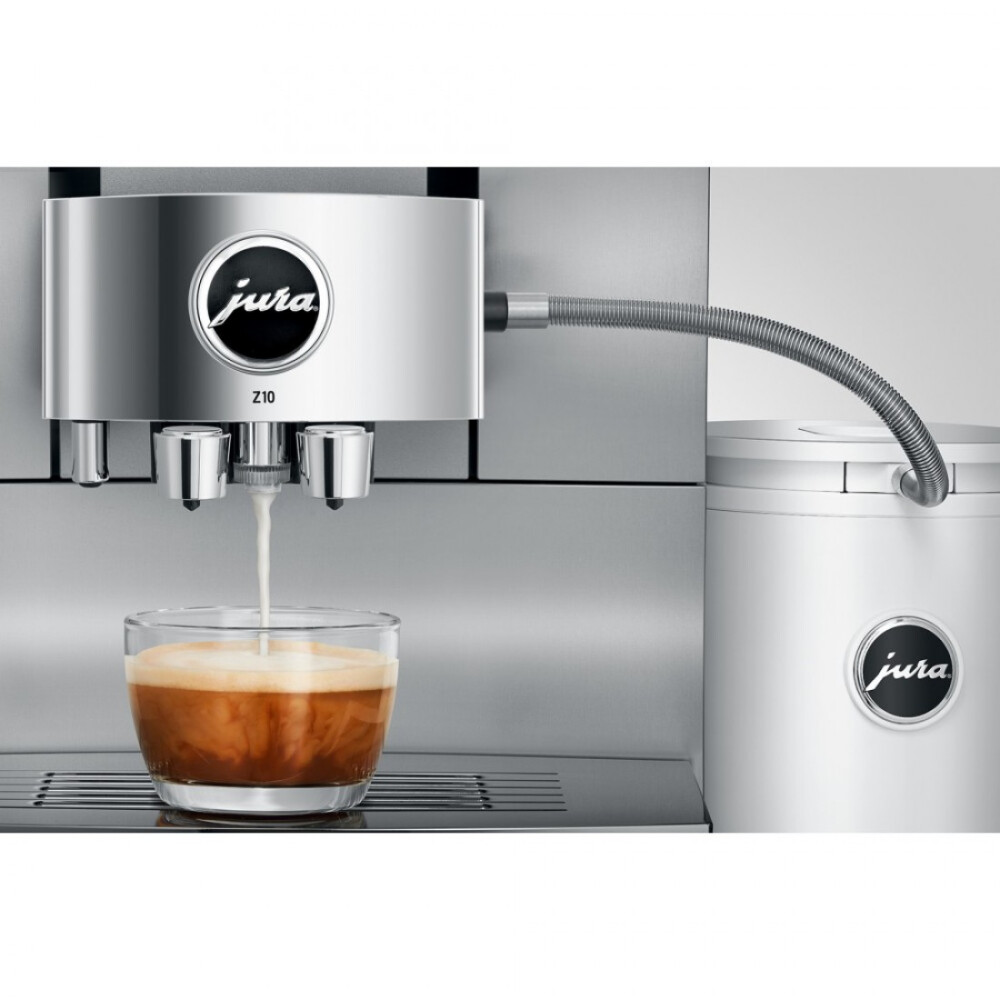 Espressor automat Jura Z10 Aluminium White, WiFi Connect, Alb