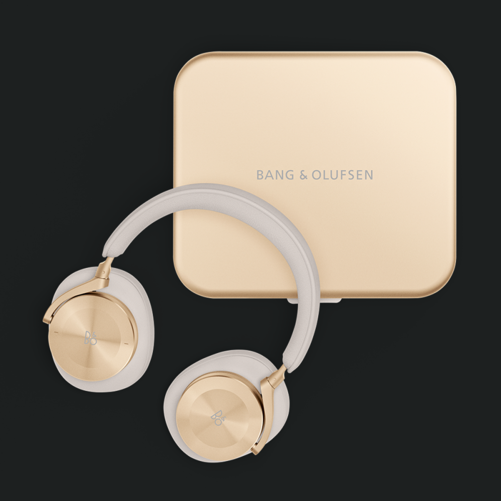 Casti wireless Over-Ear Bang & Olufsen Beoplay H95, Adaptive Noise Cancelling, Gold Tone