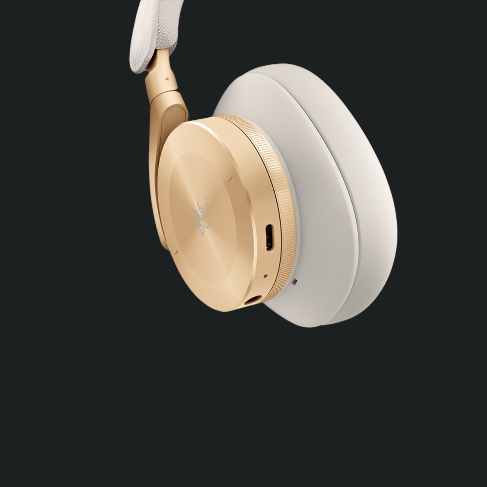 Casti wireless Over-Ear Bang & Olufsen Beoplay H95, Adaptive Noise Cancelling, Gold Tone