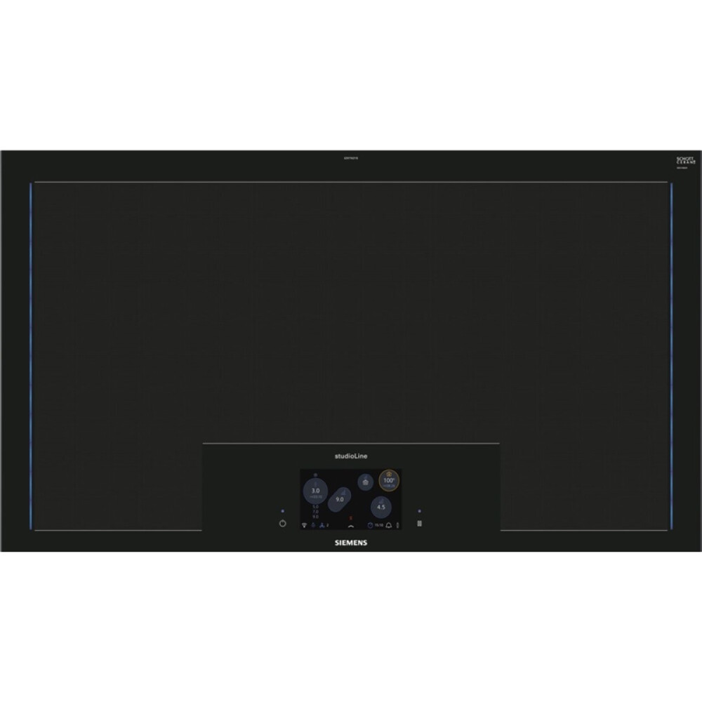 Plita cu inductie Siemens iQ700 EZ977KZY1E, inductie pe toata suprafata, home connect, 90 cm, negru