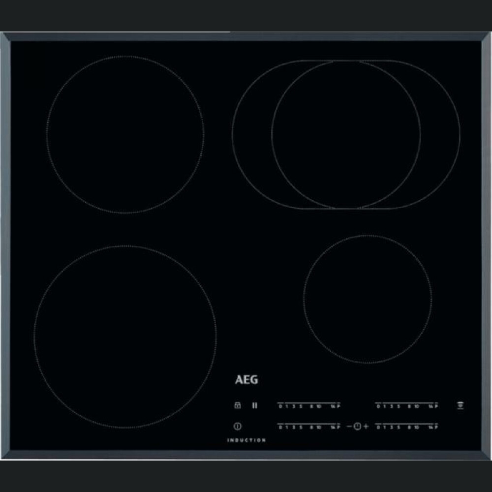 Plita incorporabila cu inductie, AEG, IKB64413FB, 60 cm