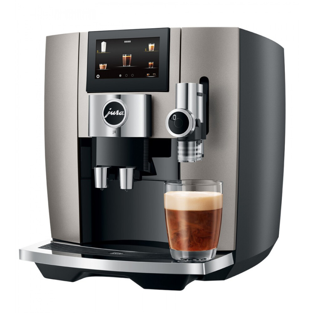 Espressor automat JURA J8, Wi-Fi, Midnight Silver