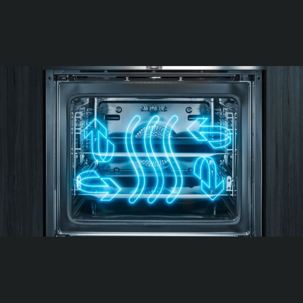 Produs expus showroom - Cuptor electric cu functie de microunde incorporabil HM636GNS1 Siemens,iQ700, inox, 67 l
