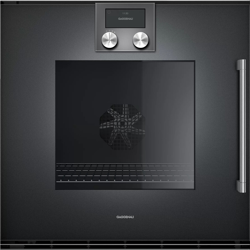 Cuptor electric incorporabil Gaggenau, seria 200, A, 76 l, 60 x 60 cm, antracit, BOP250102