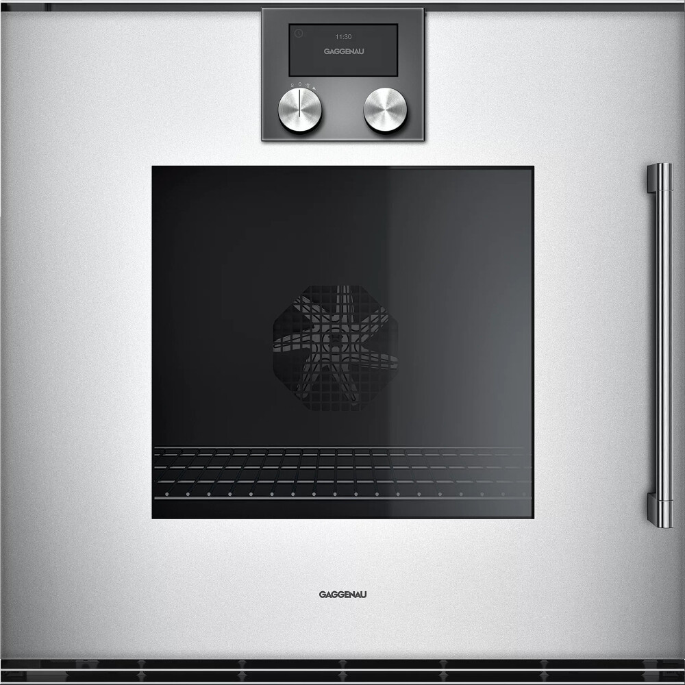 Cuptor electric incorporabil Gaggenau, seria 200, A, 76 l, 60 x 60 cm, argintiu, BOP251132