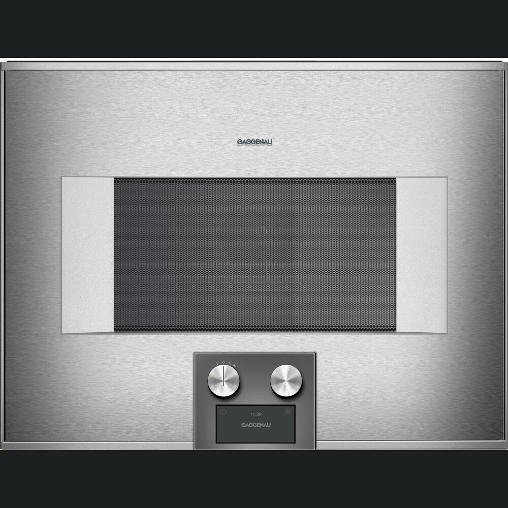 Cuptor combi cu microunde Gaggenau, seria 400,  60 x 45 cm, inox, BM455110