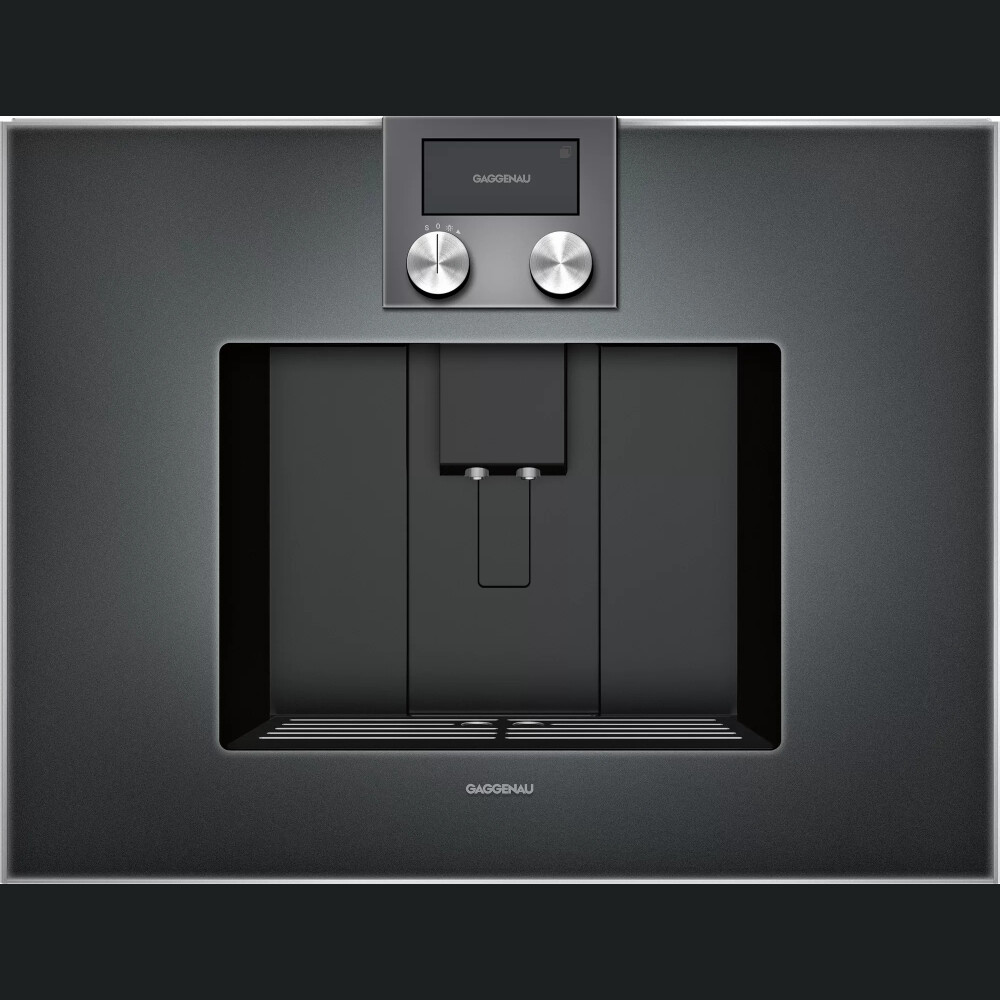 Espressor incorporabil complet automat Gaggenau, seria 400, antracit, CM450102