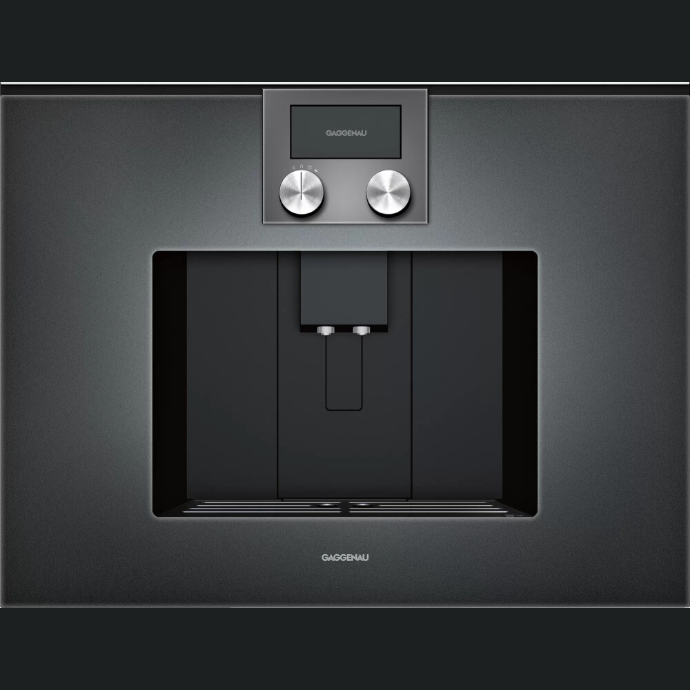 Espressor incorporabil complet automat Gaggenau, seria 200, antracit, CMP250102